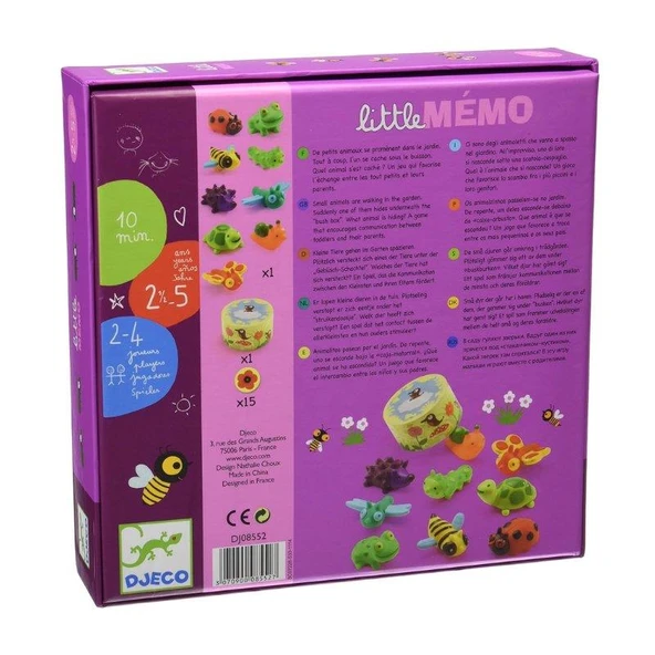 Djeco Kutu Oyunları - Little Mémo - 3