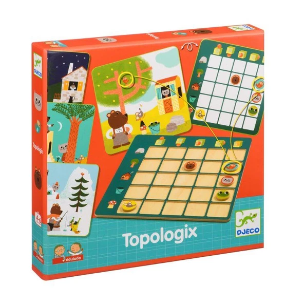 Djeco Mantıksal Çıkarım Oyunu - Topologix - 5