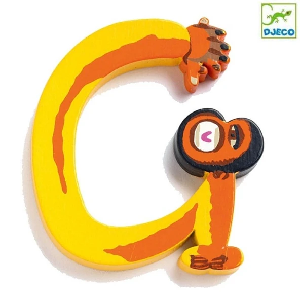 Djeco Harfler - G - Animals Letter