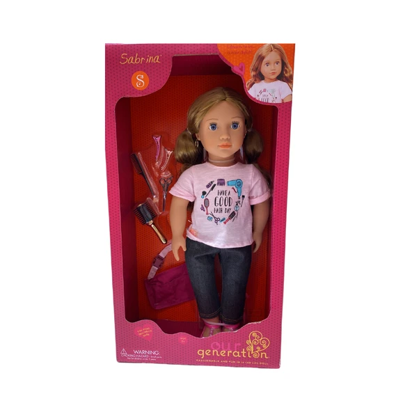 Our Generation Sabrina Oyuncak Bebek - 46 cm - Resim 6