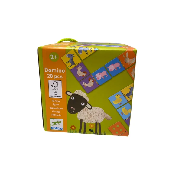 Djeco Domino Oyunları - Domino Farm - 8