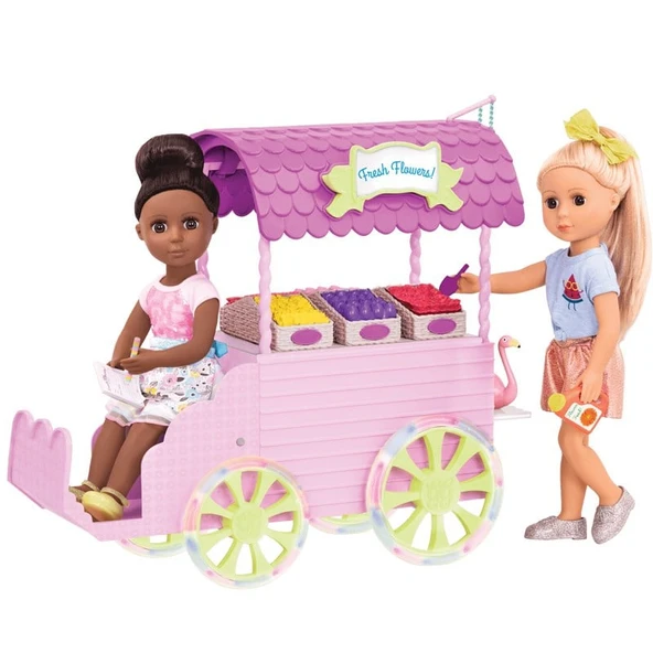 Glitter Girls Çiçek Satış Arabası - 7