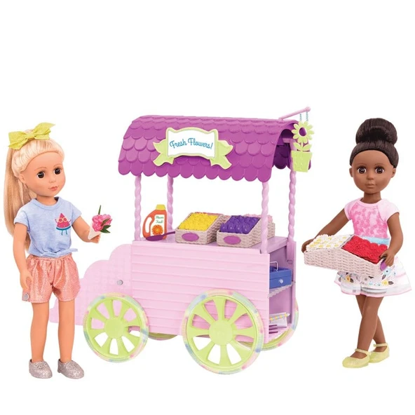 Glitter Girls Çiçek Satış Arabası - 4