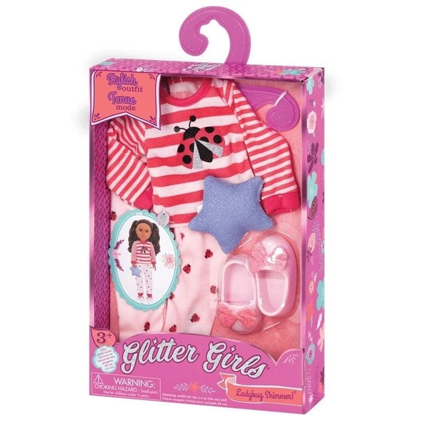 Glitter Girls Kıyafet Seti - Urban Top & Pant - Resim 3