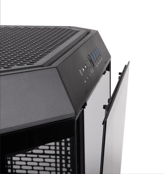 Thermaltake The Tower 600 Siyah TG Pencereli, ATX Bilgisayar Kasası - 2