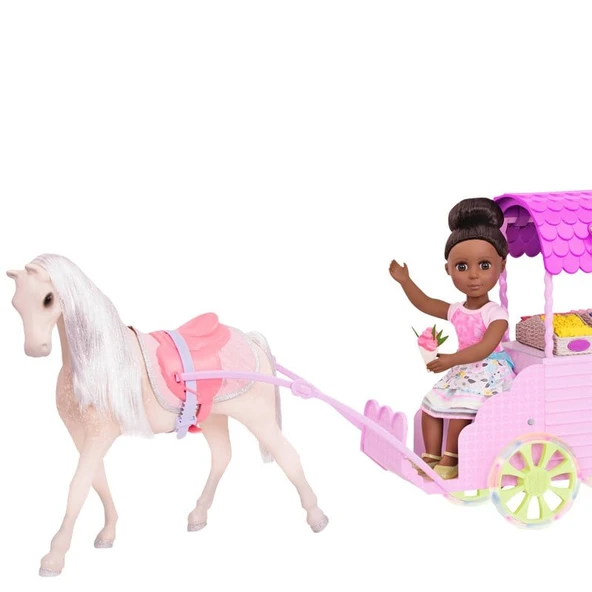 Glitter Girls Çiçek Satış Arabası - 3