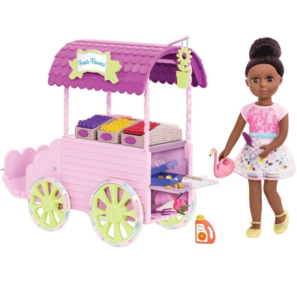 Glitter Girls Çiçek Satış Arabası - 2