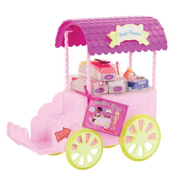 Glitter Girls Çiçek Satış Arabası - 8
