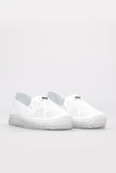 Hakiki Deri  Kadın Casual Ayakkabı 419ZA20 - Resim 4