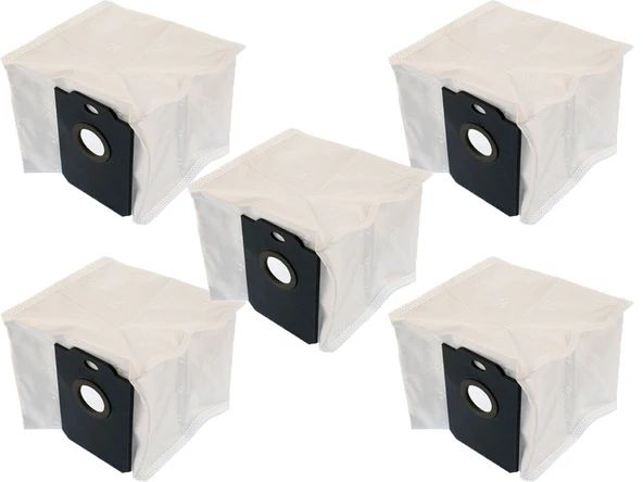 Robot Süpürge Toz Torbası 5'li, Grundig VCR 7330 RoboPro ile Uyumlu - Resim 3