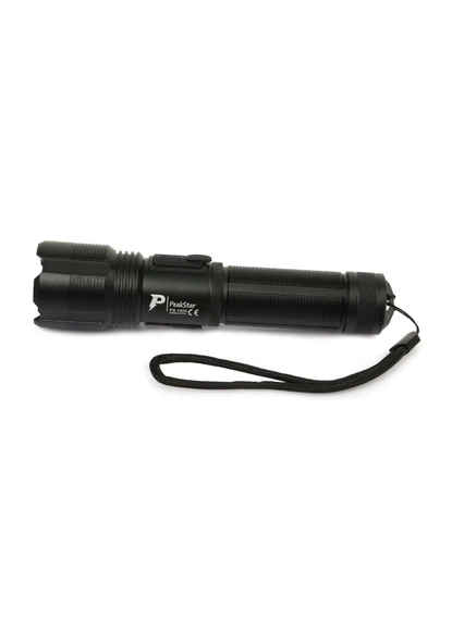 PeakStar Ps-1600 Süper Parlak Led Zoomlu 5 Mod Su Geçirmez Profesyonel Kamp Bekçi Avcı Feneri - 4