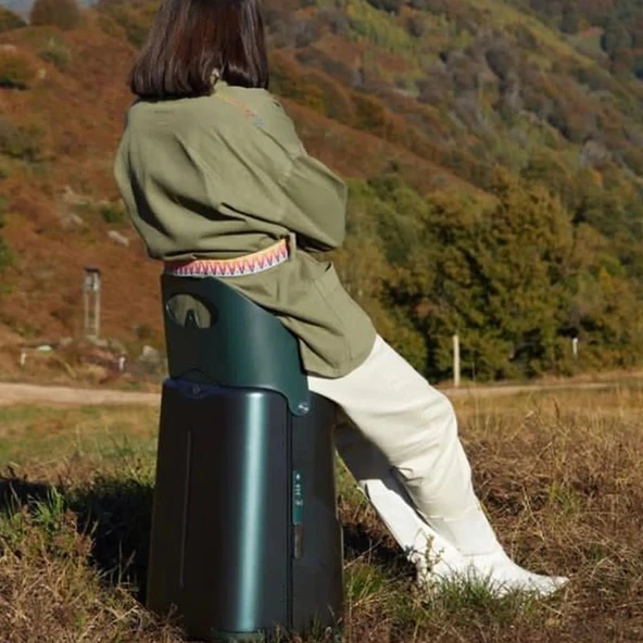 MiaMily Carry On Kabin Boy Valiz - Forest Green - 8