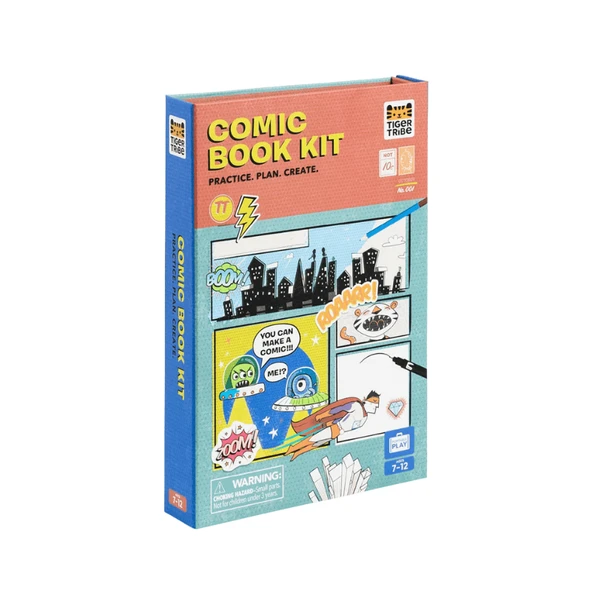 Tiger Tribe Comic Book Kit - Practice Plan Create - 2