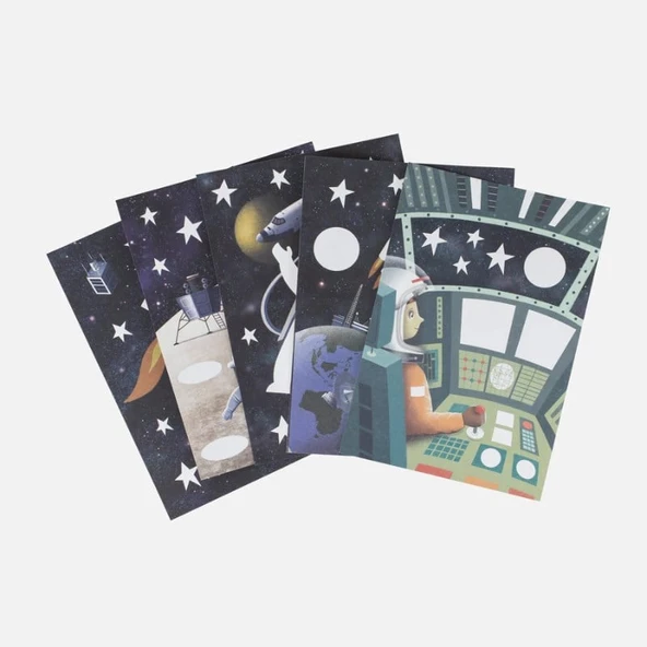 Tiger Tribe Folyo Sanatı - Space Adventures - 2