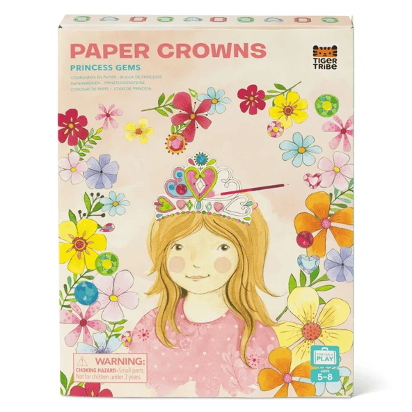 Tiger Tribe Kağıt Taçlar - Prenses Mücevherleri - Resim 4