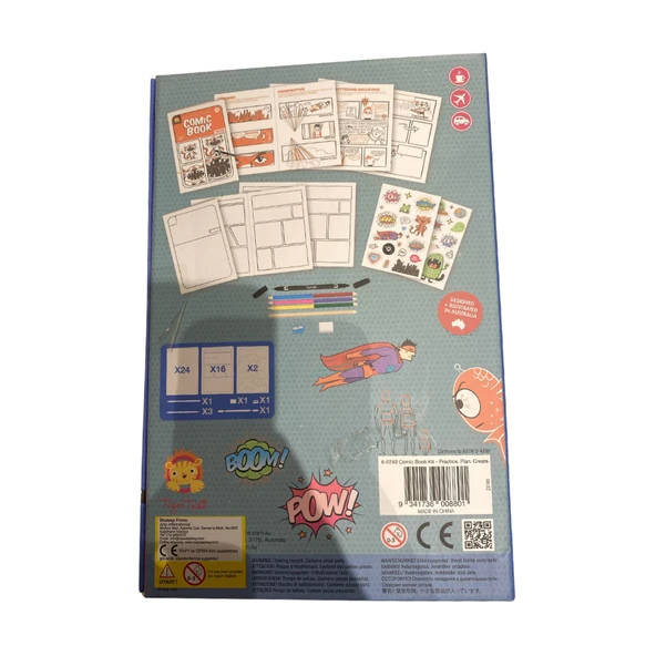 Tiger Tribe Comic Book Kit - Practice Plan Create - 6