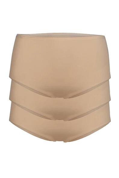 Bsm Kadın Modal Yüksek Bel 3Lü Külot 48633 - Resim 3