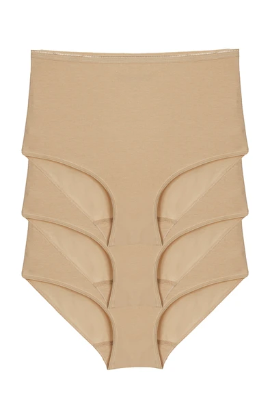 Bsm Kadın Modal Yüksek Bel 3Lü Külot 48633 - Resim 4