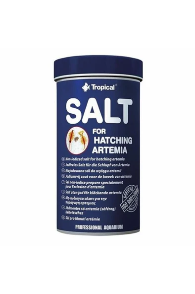 Tropical Salt For Hatching Artemia 250ml/300Gr Artemia Tuzu