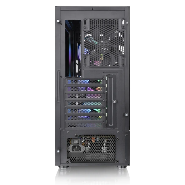 Thermaltake View 200 TG 650W 80+ ARGB 3x120mm Fan Tempered Glass Pencereli Oyuncu Kasası - 5