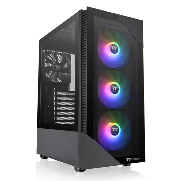 Thermaltake View 200 TG 650W 80+ ARGB 3x120mm Fan Tempered Glass Pencereli Oyuncu Kasası
