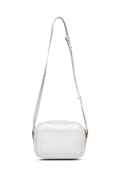 U.S. Polo Assn. Kadın Postacı Çantası Beyaz US25195 - Resim 3