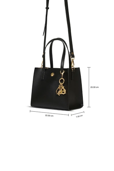 U.S. Polo Assn. Kadın Postacı Çantası Siyah US25187 - 8