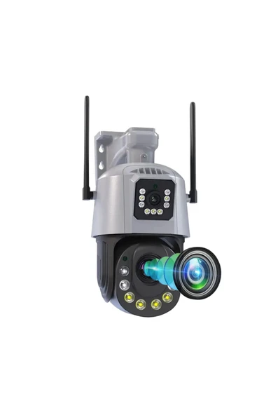 QASUL 36X Optik Zoom Kablosuz WiFi Akıllı PTZ Gözetim Ağ Kamerası Su Geçirmez