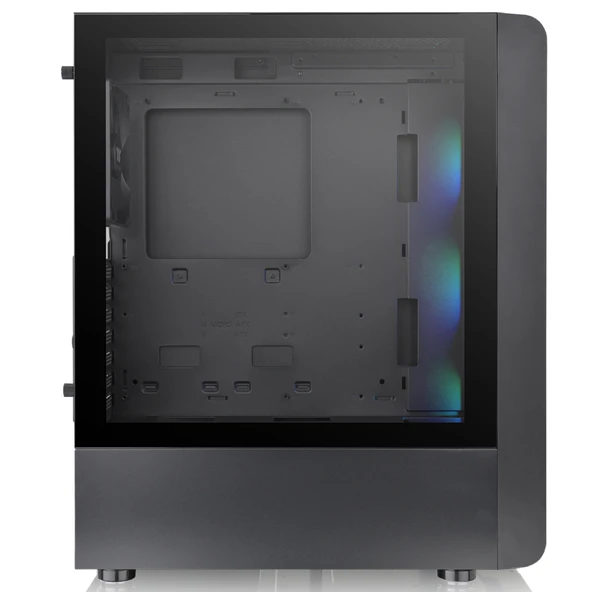 Thermaltake S200 TG 550W 80+ ARGB 3x120mm Fan Mesh Ön Panel, Tempered Glass Pencereli Oyuncu Kasası - 4