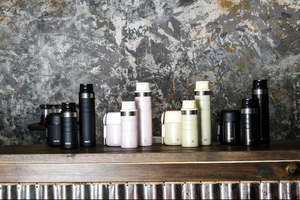 TanQ Ömür Boyu Garantili Bento Paslanmaz Çelik Yemek-Mama Termosu Titan Black 0.50 Lt- (17 Oz) - 5