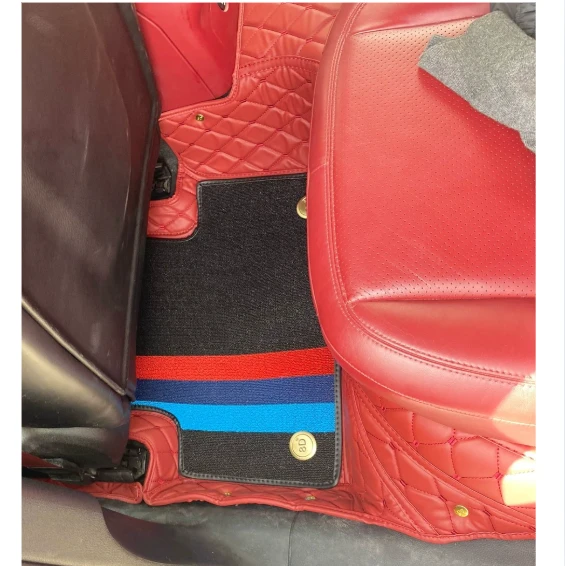 Porsche Macan Aracına Özel 8d Çift Katmanlı Havuzlu Paspas Takımı - Resim 3