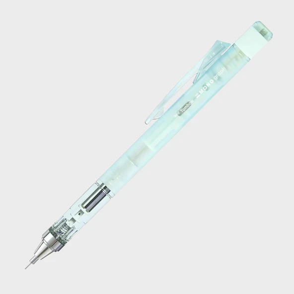 Tombow Mono Graph Pastel Glass Color 0.5mm Mekanik Kurşun Kalem Sky Haze / DPA-149A - Resim 2