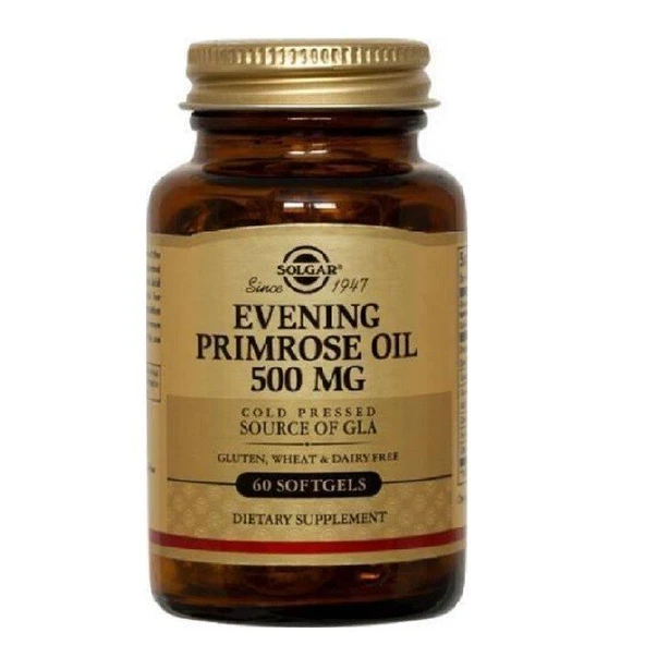 Solgar Evening Primrose Oil 500mg 60 SoftGel Kapsül ürün görseli