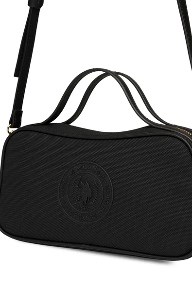 U.S. Polo Assn. Kadın Postacı Çantası Siyah US25270 - Resim 6