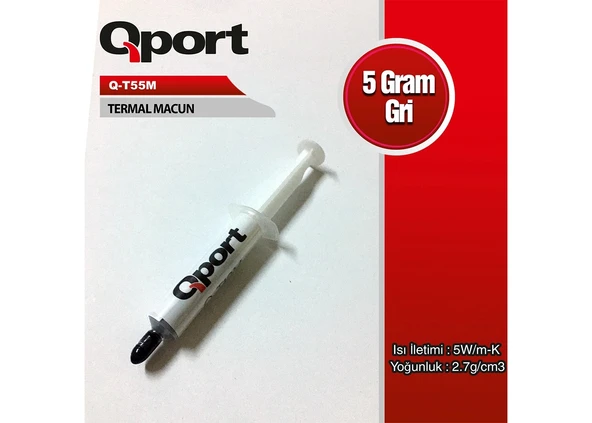 Termal Macun Gri 5 Gr Qport Q-T55M - Resim 2