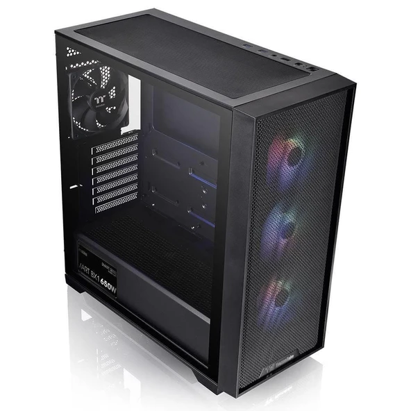 Thermaltake H390 TG 650W 80+ Bronze ARGB 3x120mm Fan Mesh Ön Panel, Pencereli Oyuncu Kasası - 2