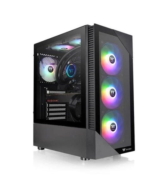 Thermaltake V290 TG 650W 80+ Bronze ARGB 3x120mm Fan Mesh Ön Panel, Pencereli Oyuncu Kasası