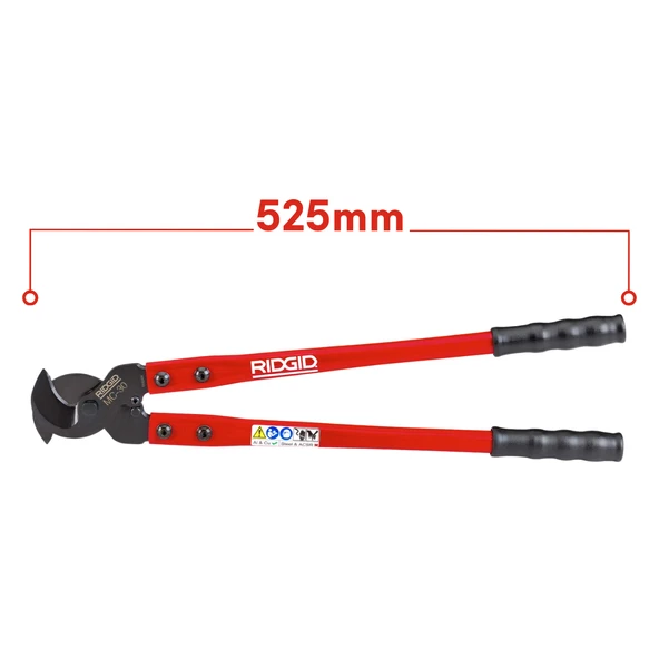 Rıdgıd 54278 MC-30 250mm² & 31mm 500mcm Bakır/Alüminyum Kablo Makası - 6
