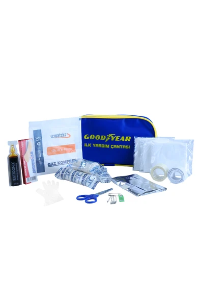 GOODYEAR LİSANSLI TÜVTÜRK UYUMLU İLK YARDIM SETİ - 5
