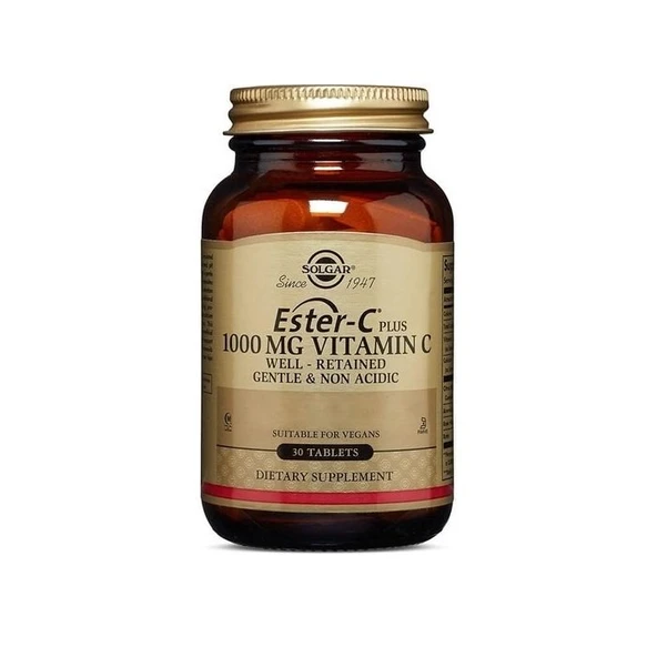 Solgar Ester-C Plus 1000 Mg 30 Tablet ürün görseli