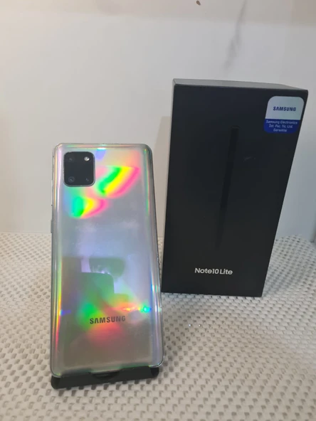 SAMSUNG GALAXY NOTE 10 LİTE BEYAZ 128GB KUTULU ADINIZA FATURALI GARANTİLİDİR - 3