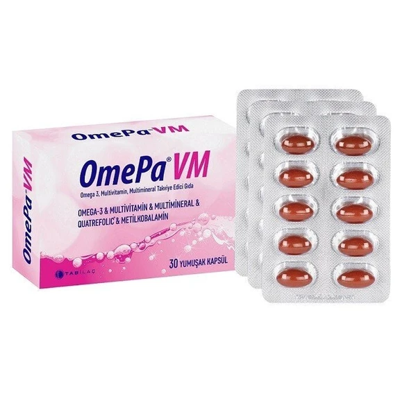 Omepa VM 30 Yumuşak Kapsül - 1