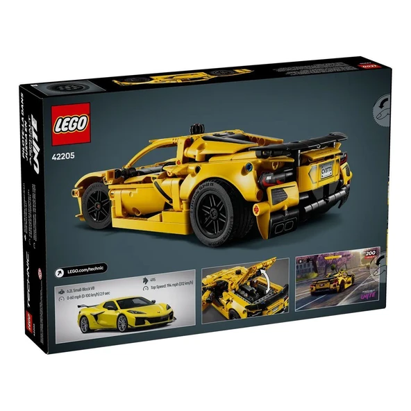 42205 Lego Technic Chevrolet Corvette Stingray 732 parça +9 yaş - 7