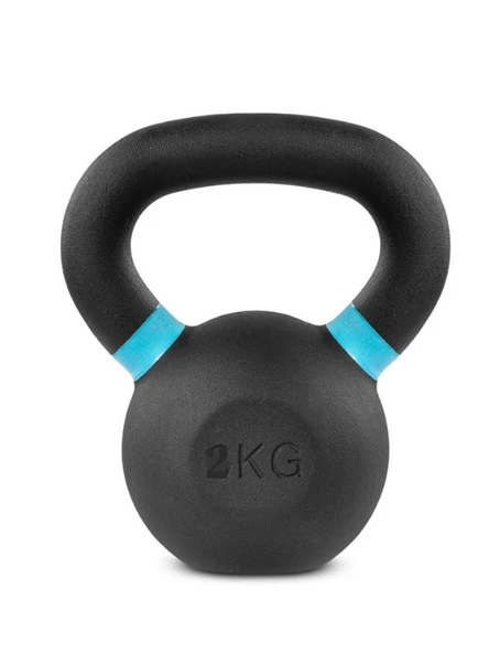 2 Kg Döküm Kettlebell Çaydanlık Dambıl  Ağırlık Cks-440
