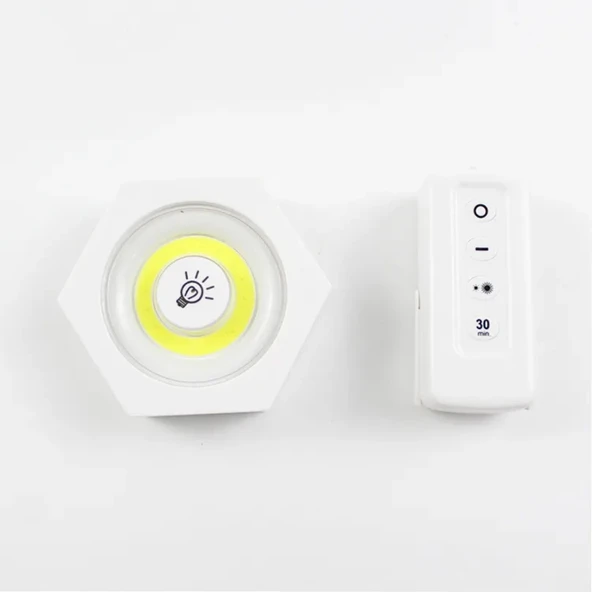 Farissu Kablosuz Uzaktan Kumandalı Mini Gece Lambası - 5