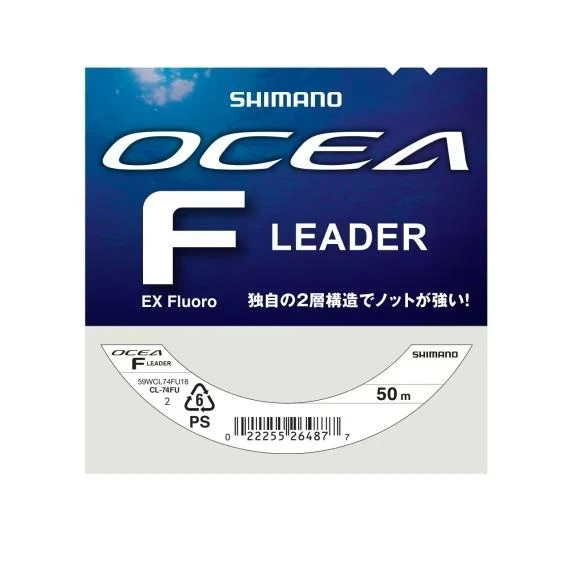 Shimano Ocea EX Fluoro Leader Misina 50m  30lb