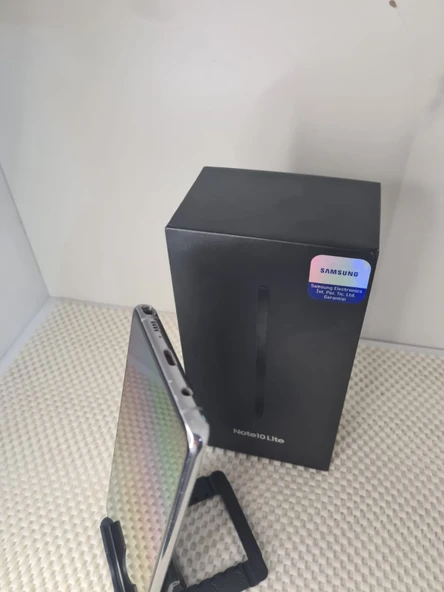 SAMSUNG GALAXY NOTE 10 LİTE BEYAZ 128GB KUTULU ADINIZA FATURALI GARANTİLİDİR - 5