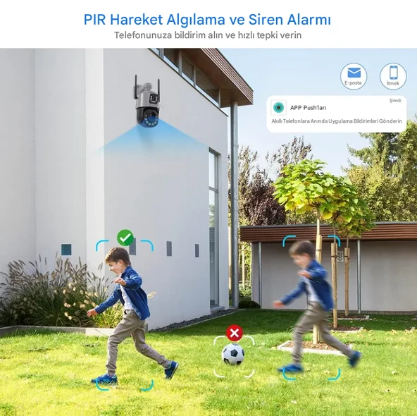 QASUL 8MP 36x optik Zoom Çift Lens Otomatik İzleme Desteği 120M Renkli Gece Görüş Kamera - 2