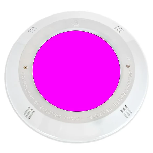 Sıva altı Led Havuz Aydınlatma Ampülü lamba Mor 2002 Kasa A-1207 PAR-56 30W 12V IP68