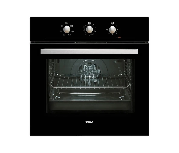 TEKA HE 715 BK 6 PROGRAMLI SİYAH 65 LT. MULTİFONKSİYONEL ANKASTRE FIRIN
